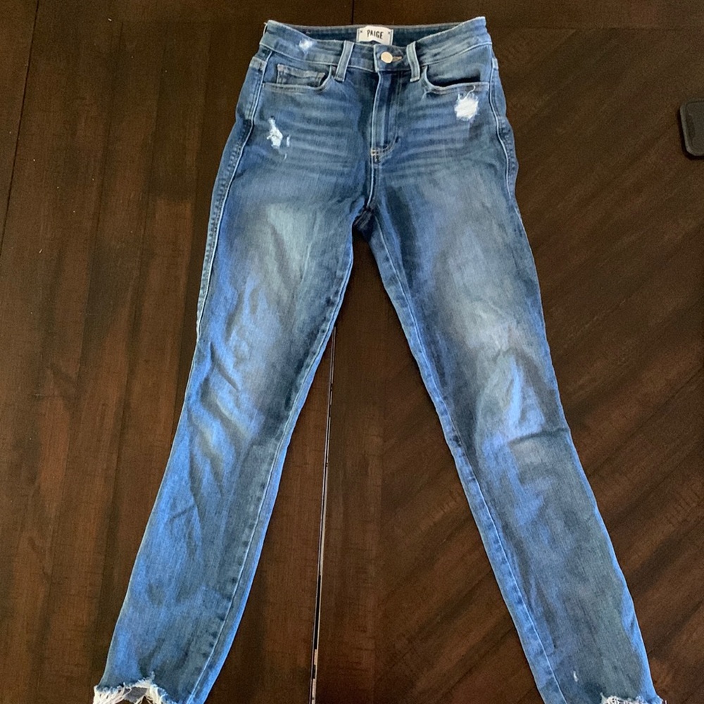 PAIGE Hoxton Ankle Skinny Jeans